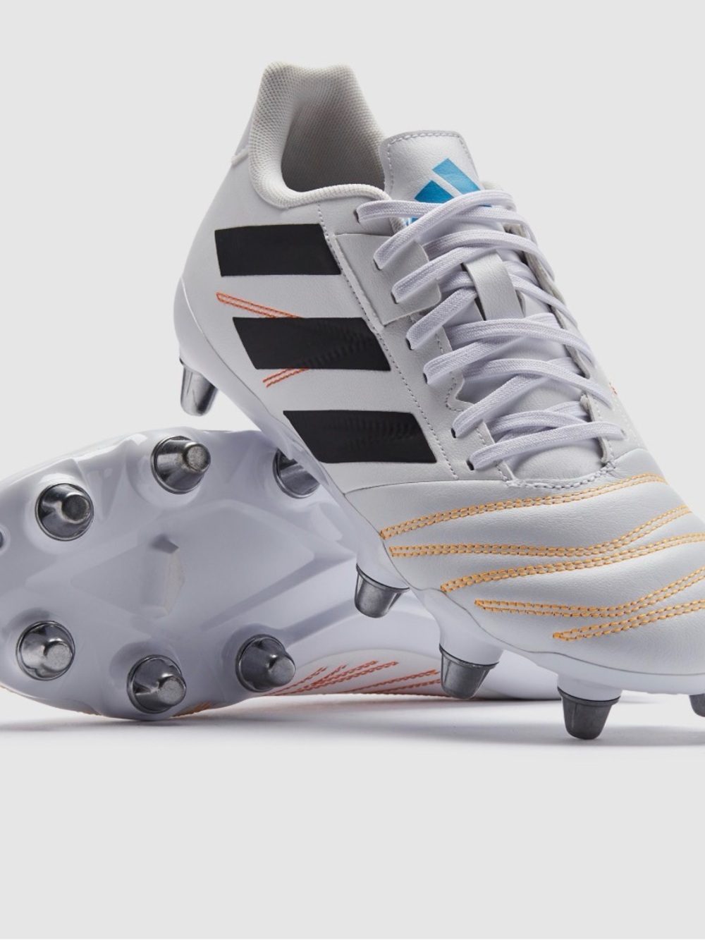 adidas Kakari Elite SG Rugby Boots Sz 10.5 |NWOB
White/Black/Lucid Aquamarine - Picture 5 of 12